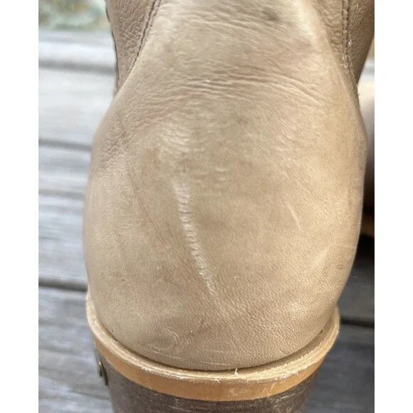 Vintage Wild Country Men's 10D Campus Boots Marbled Leather Square Toe